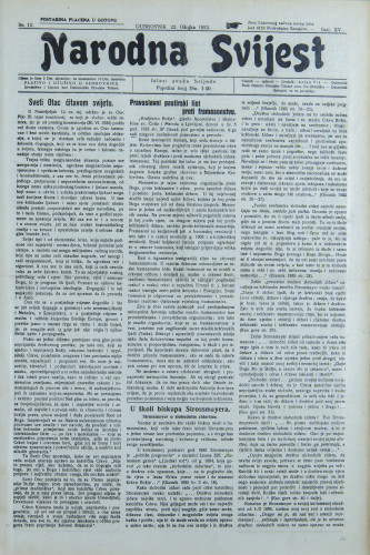 Narodna svijest, 1933/12