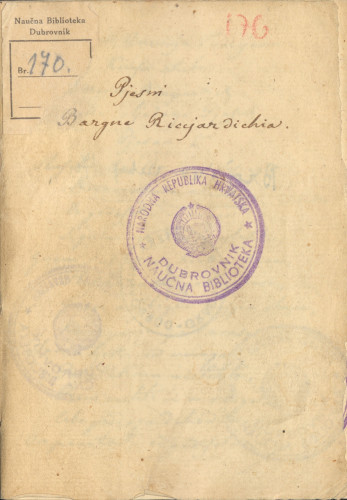 Pjesni Bargne Riccjardichia