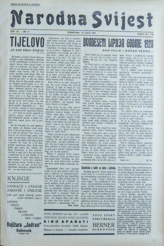 Narodna svijest, 1938/24