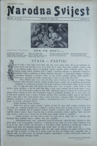 Narodna svijest, 1939/51-52