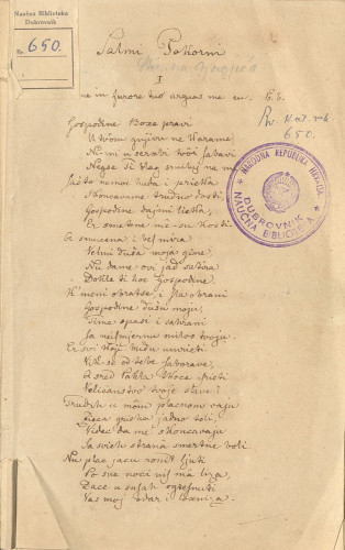 Salmi pokorni