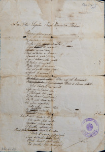 Dru Niku lepešu Ivana Kaznačića pozdrav : Rkp. 906/14 / Ivan [August] Kaznačić