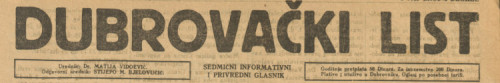 Dubrovački list (1924.-1928.)