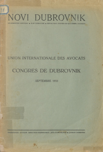 Novi Dubrovnik 1933/2-3