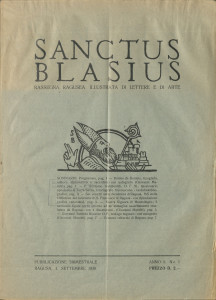 Sanctus Blasius/1