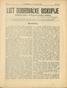 List Dubrovačke biskupije 1919/8