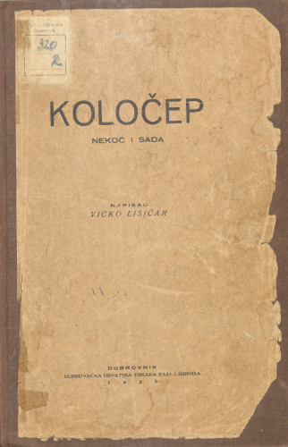 Koločep : nekoć i sada / napisao Vicko Lisičar