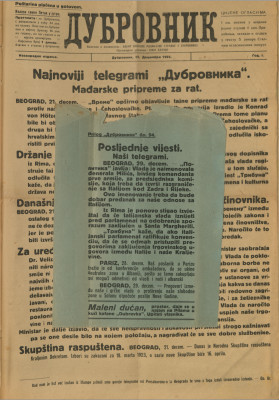 Dubrovnik (1922-23)/94 prilog
