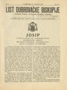 List Dubrovačke biskupije 1920/2