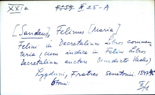 Felini in Decretalium Libros commentaria (cum indice in Felini Libros Decretalium auctore Benedicto Vadis)