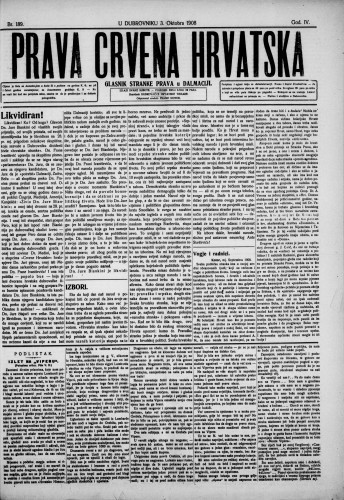 Prava Crvena Hrvatska/189
