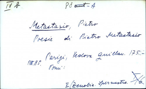 Poesie di Pietro Metastasio.