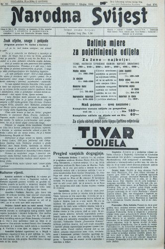 Narodna svijest, 1934/10