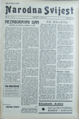Narodna svijest, 1938/18