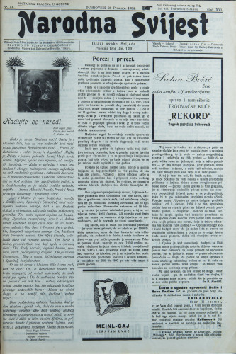 Narodna svijest, 1934/51