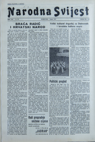 Narodna svijest, 1939/23