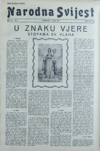 Narodna svijest, 1938/5