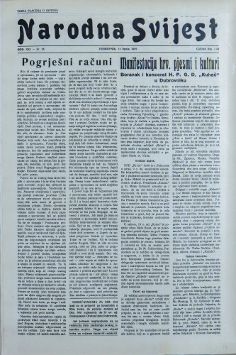 Narodna svijest, 1939/24
