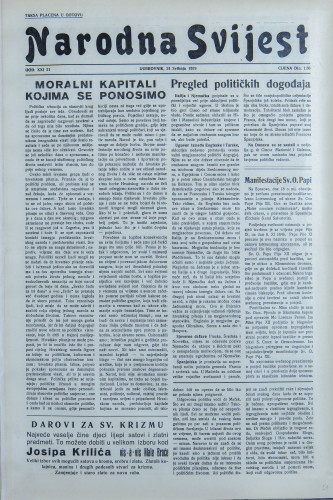 Narodna svijest, 1939/21